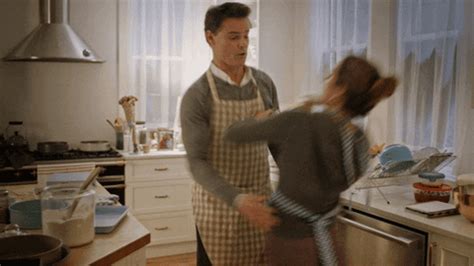 mom seduces son in the kitchen